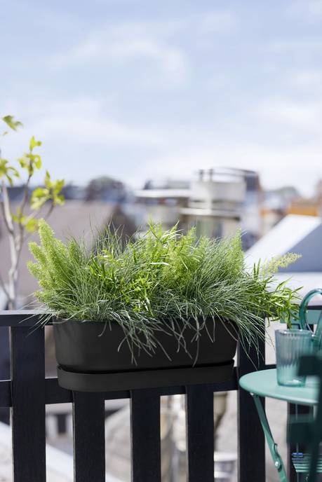 greenville easy balcony 52cm living schwarz